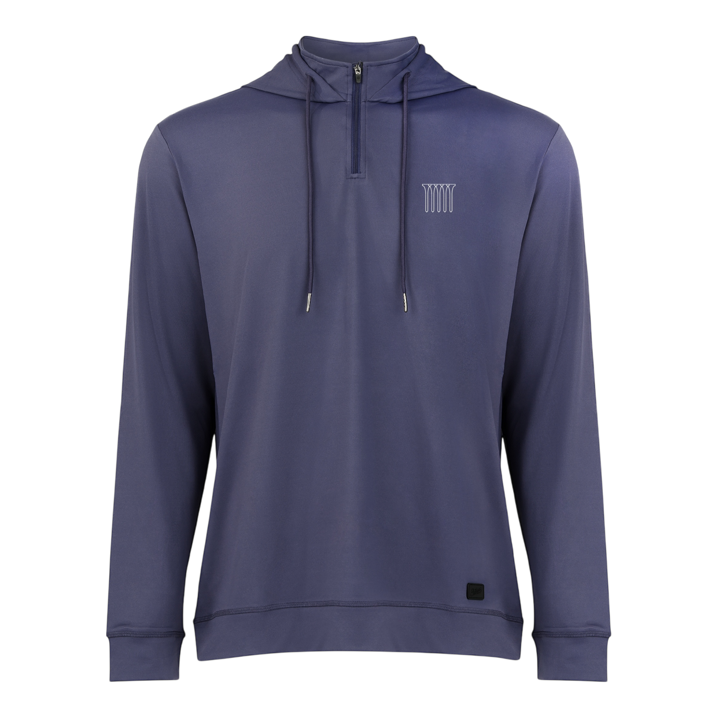 5 Tees Greenside 1/4 Zip Hoodie | Navy