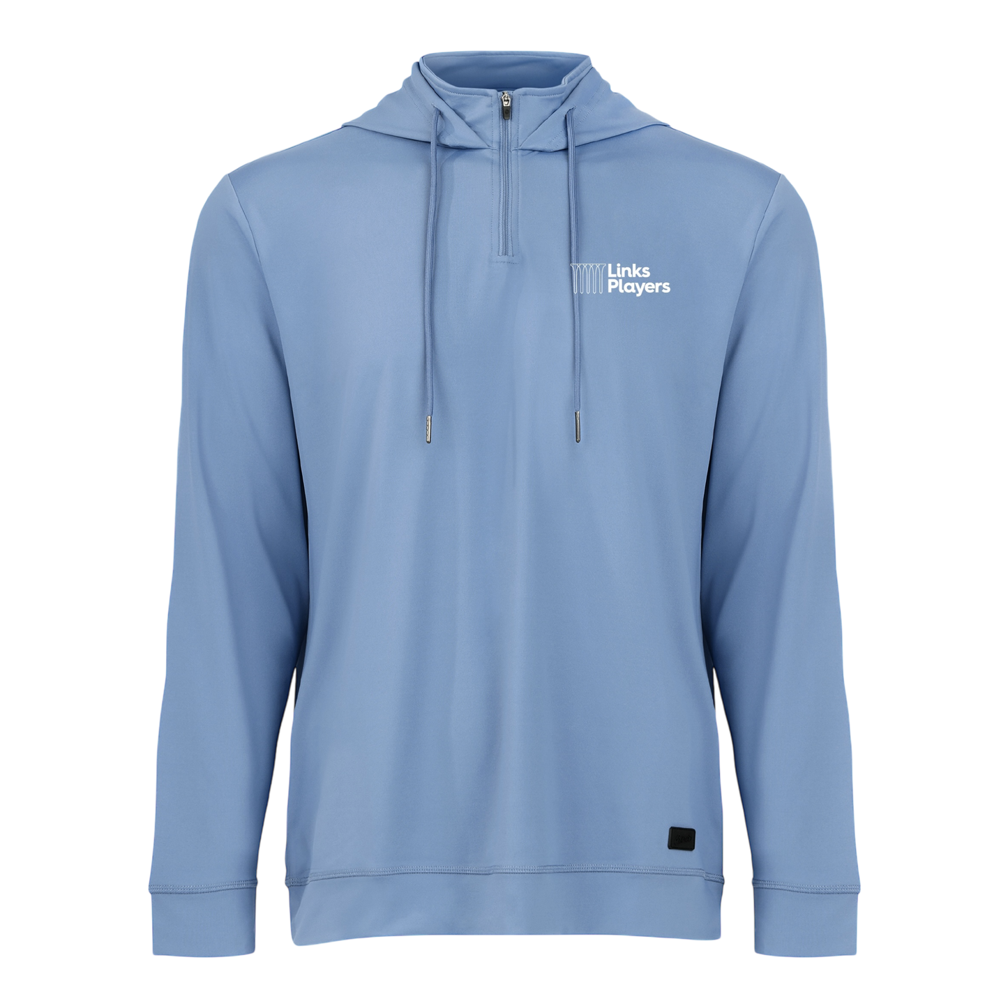Links Players Greenside 1/4 Zip Hoodie | Blue