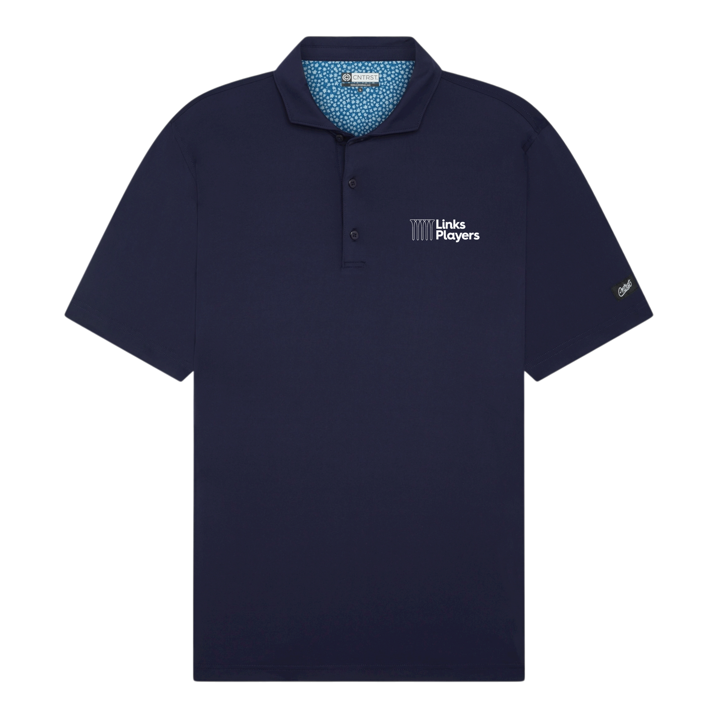 Links Players Navy Polo