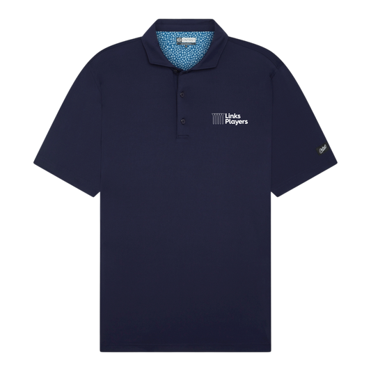 Links Players Navy Polo