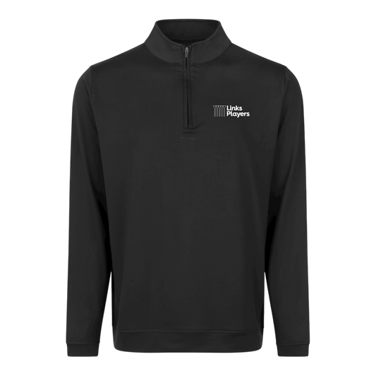 Links Players Early Bird 1/4 Zip | Charcoal