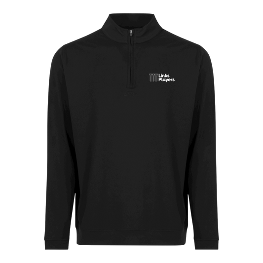 Links Players Early Bird 1/4 Zip | Black