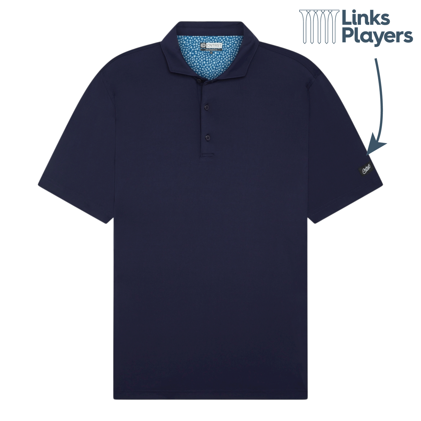 Links Players Core Polo | Navy