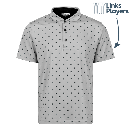 Links Players Splash Polo | Grey