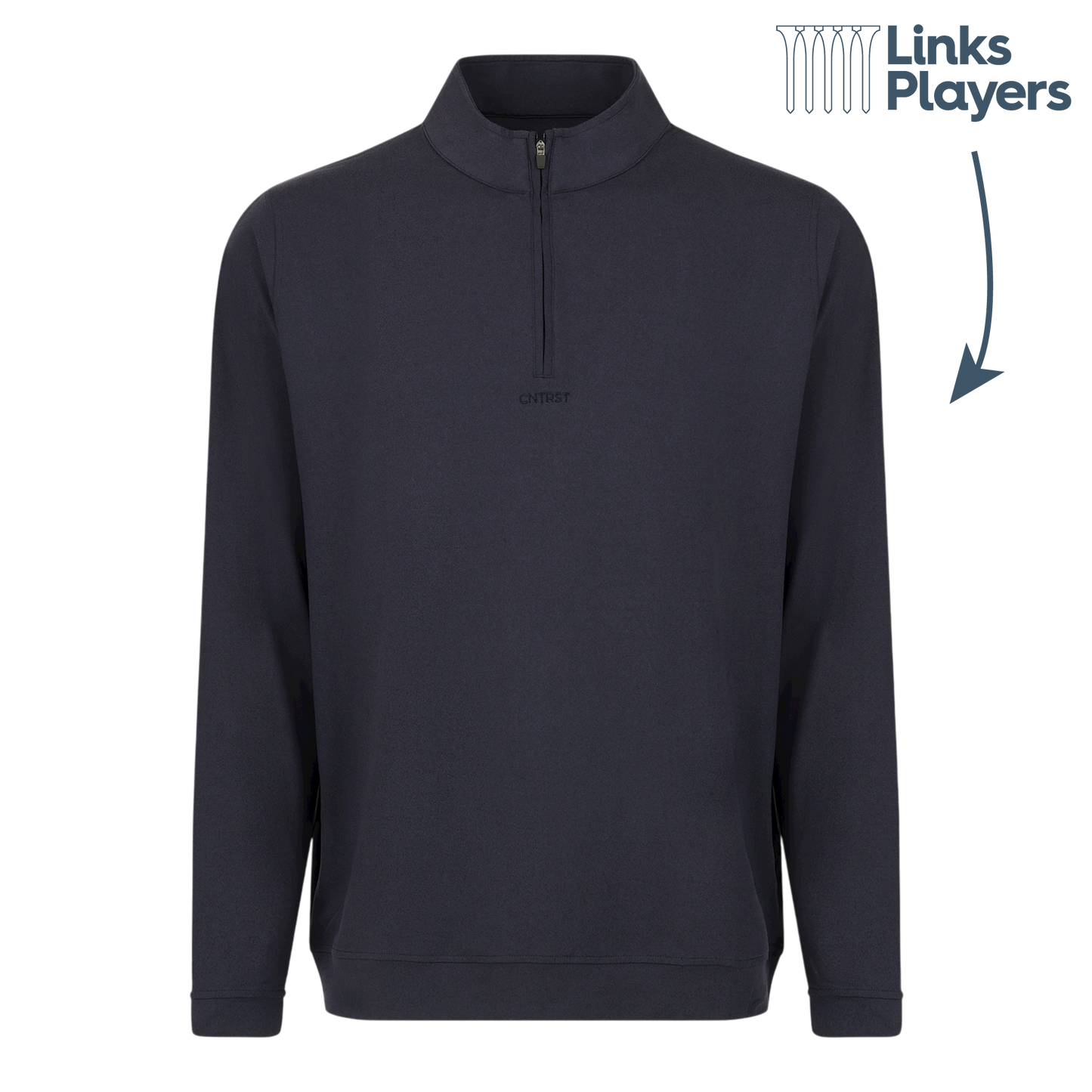Links Players Early Bird 1/4 Zip | Navy