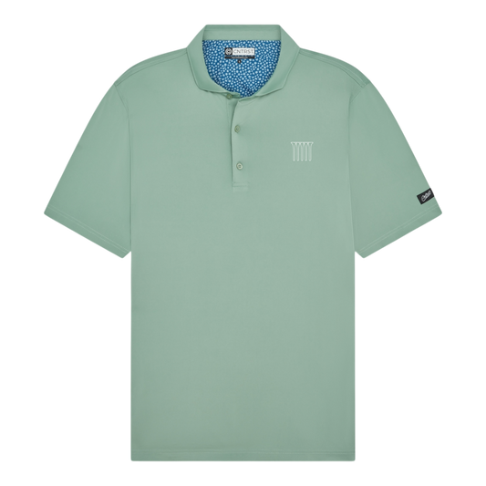 5 Tees Sage Polo