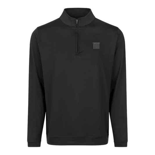 5 Tees Early Bird 1/4 Zip | Charcoal