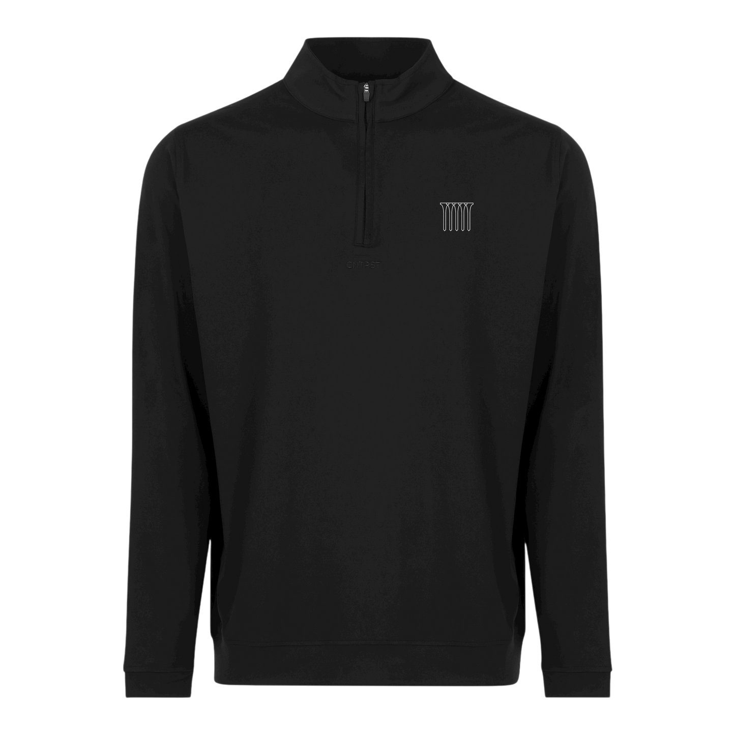 5 Tees Early Bird 1/4 Zip | Black