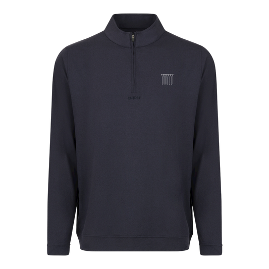 5 Tees Early Bird 1/4 Zip | Navy